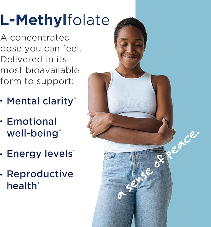 MethylPro 2.5mg L-Methylfolate (30 Capsules)