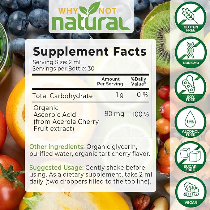 Why Not Natural Organic Liquid Vitamin