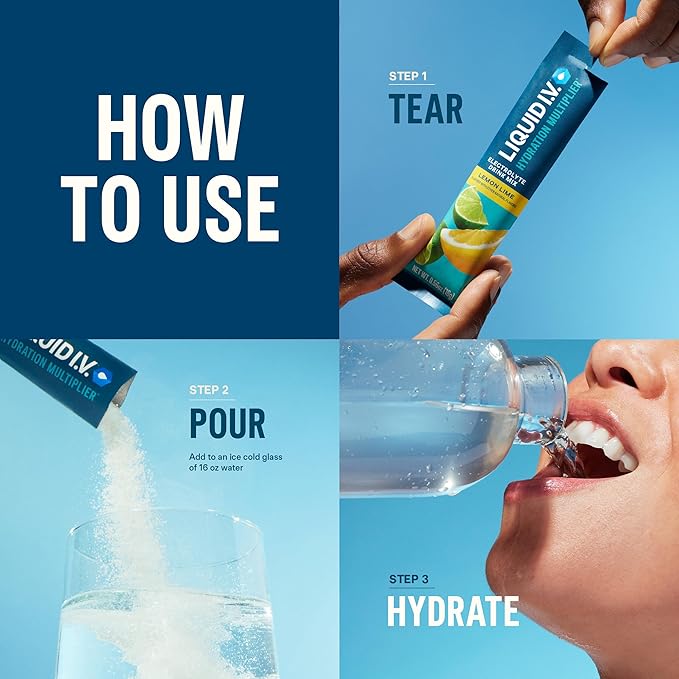 Liquid I.V.® Hydration Multiplier - Seaberry | Electrolyte Powder Drink Mix | 1 Pack (16 Servings)