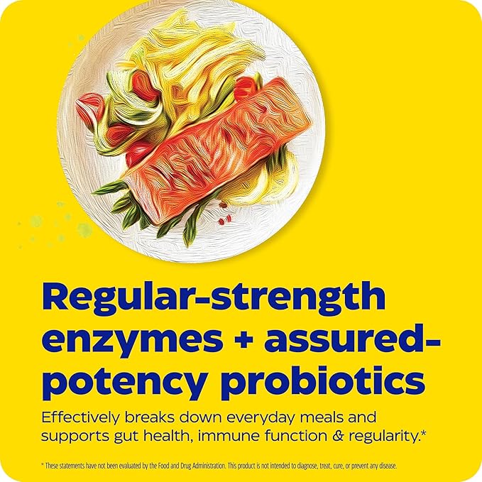 Enzymedica, Digest Complete + Probiotics, Full-Range, 800 Million 90 Count