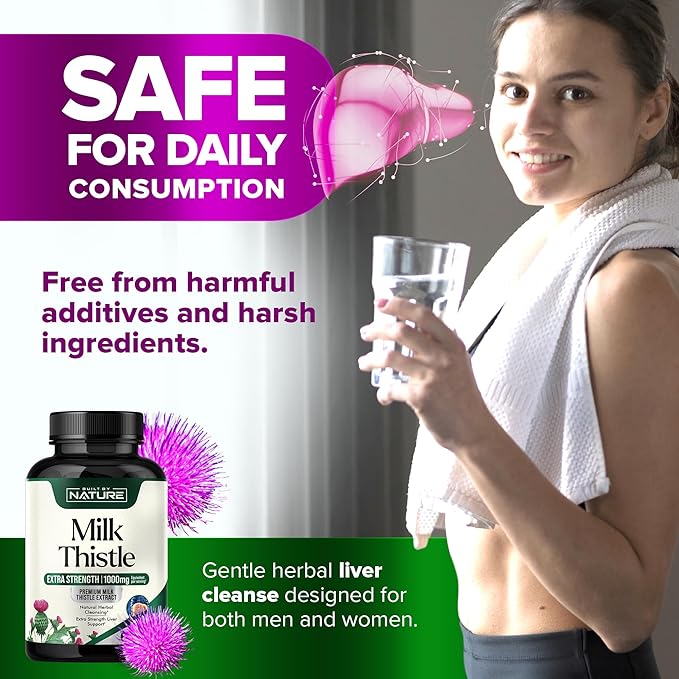 Milk Thistle 1000mg 60 Veggie
