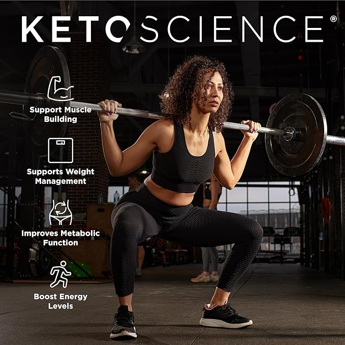 Keto Science Ketogenic Meal Shake, Energy 28 Servings, 2 Packs
