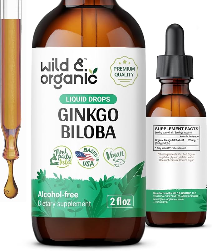 Ginkgo Biloba Tincture 2 oz