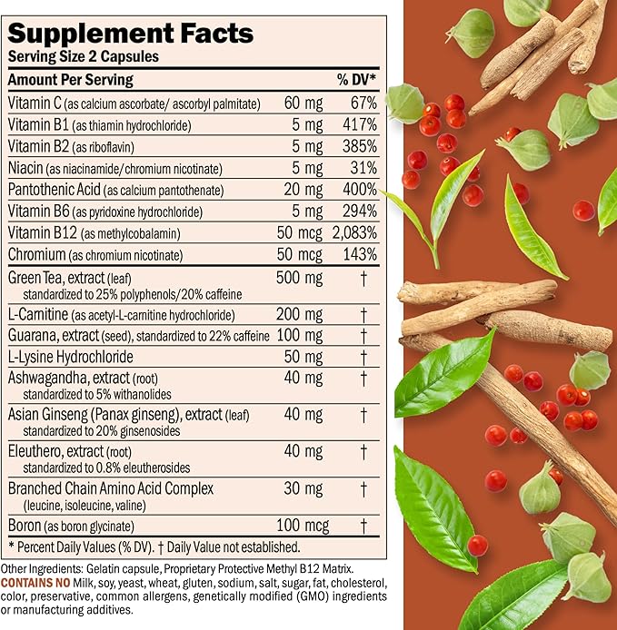 ANDREW LESSMAN Energy & Fat Metabolism 60 Capsules