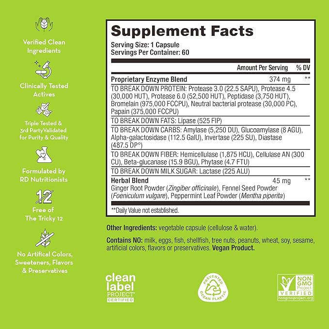 HUM Flatter Me Supplement for Daily Bloating 18 Full