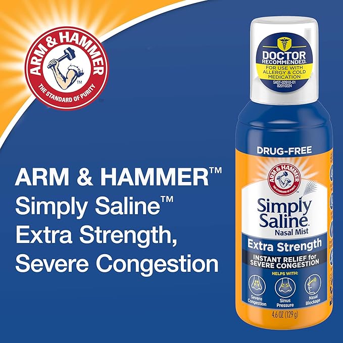 Arm & Hammer Simply Saline Nasal 1.6 Ounce