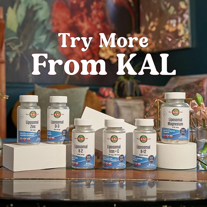 KAL Liposomal Vitamin D3 50 mcg, 30 Servings