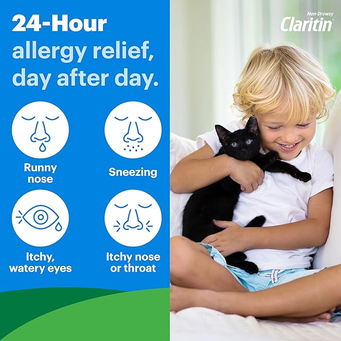 Claritin Children’s Chewables, 24-Hour Non-drowsy Kids 40 antihistamine