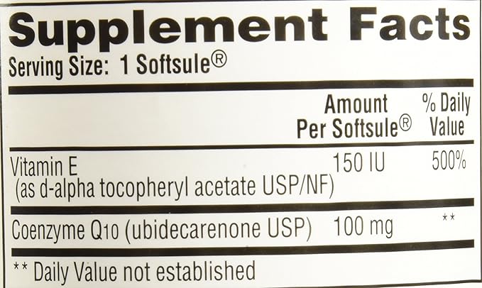 Mega 100 (100mg Hydrosoluble CoQ10) 180