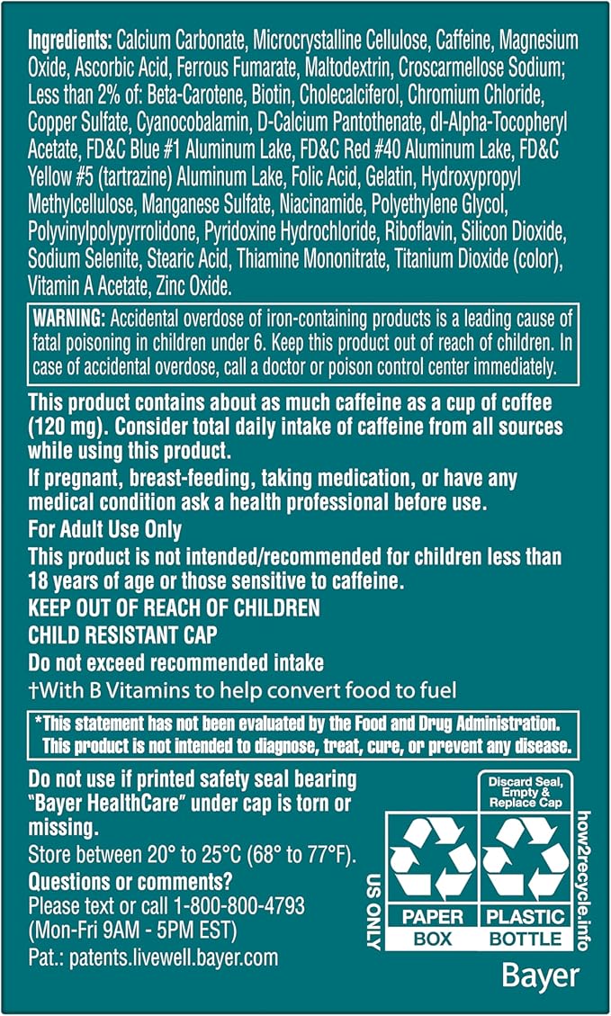 One A Day Women’s Active Metabolism 50 Count