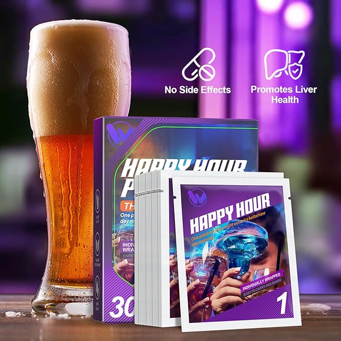 Individually Wrapped 30 Pack-Use Before Drinking, You Will Wake up Refreshed in The Morning
