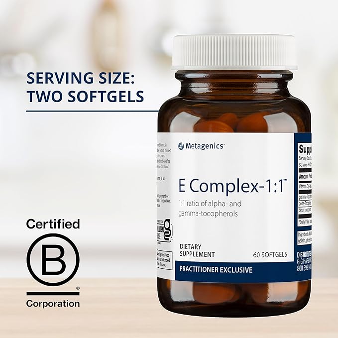 Metagenics E Complex-1:1 60 Softgels
