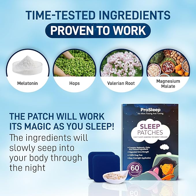 Best Sleep Patches 60 Patches! 2 Month