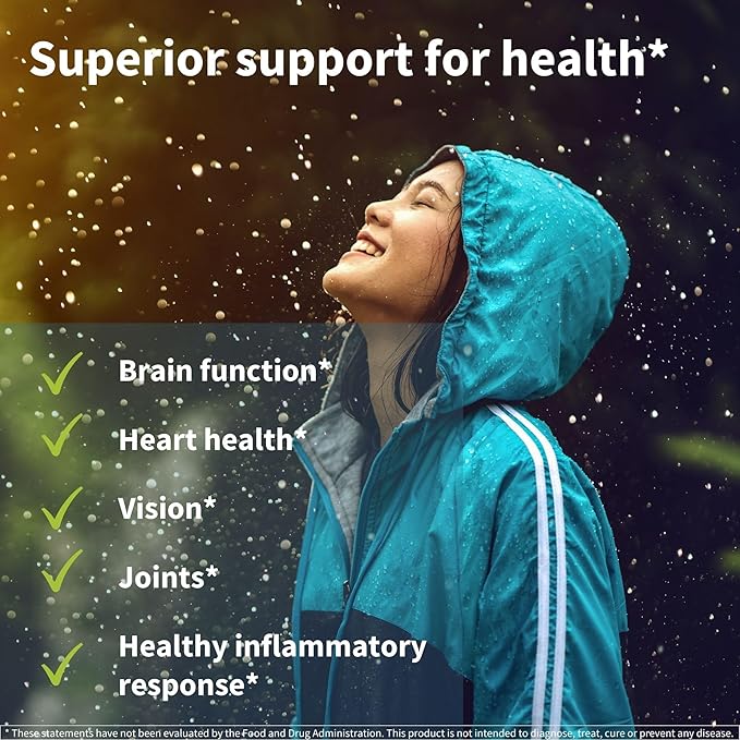 Super Concentrated rTG Omega 3 Wild 1000mg, Clean 2:1 Ratio, 1mg, Lemon 180 Softgels,