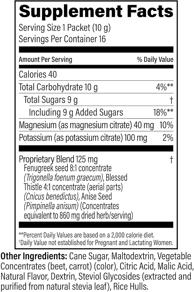 UpSpring Milkflow Electrolyte Breastfeeding Supplement Drink 16 Drink