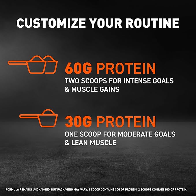 Body Fortress Super Advanced 100% Ultra-Filtered 60g Protein 12g BCAAs 2 Scoops, 1.5lbs