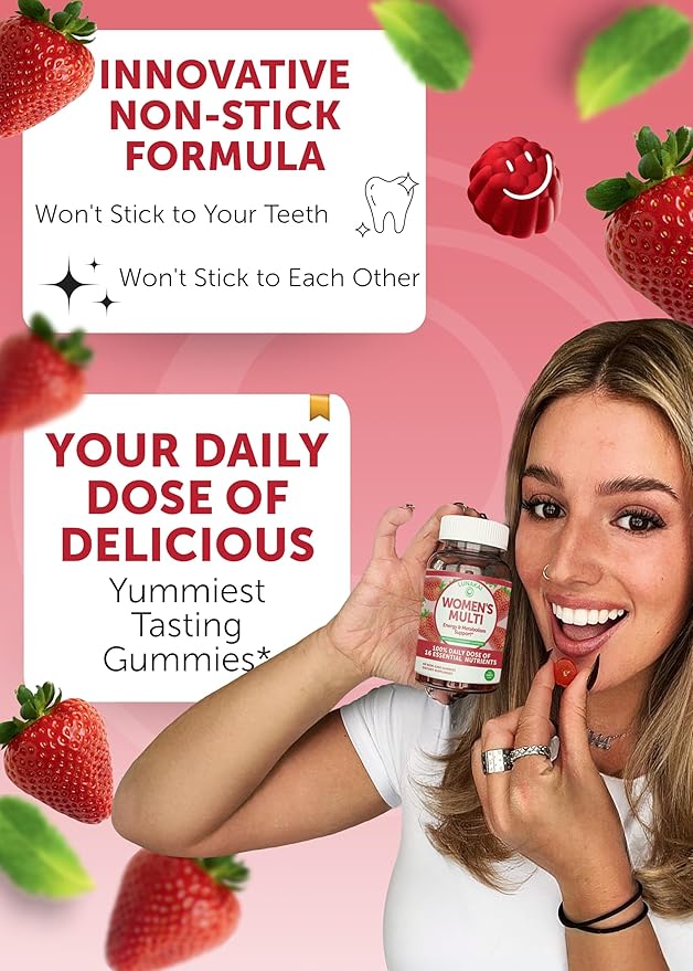 Lunakai Collagen and Women's Multivitamin Gummies Bundle 100% Daily 16 Essential 30 Days