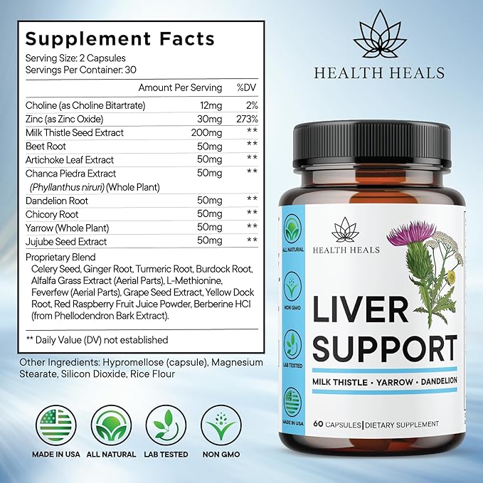 Liver Cleanse & Repair Formula 60 Count