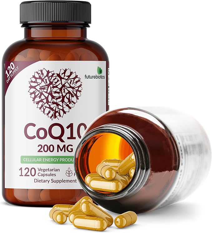 Futurebiotics CoQ10 200 MG Cellular Energy 120 Vegetarian