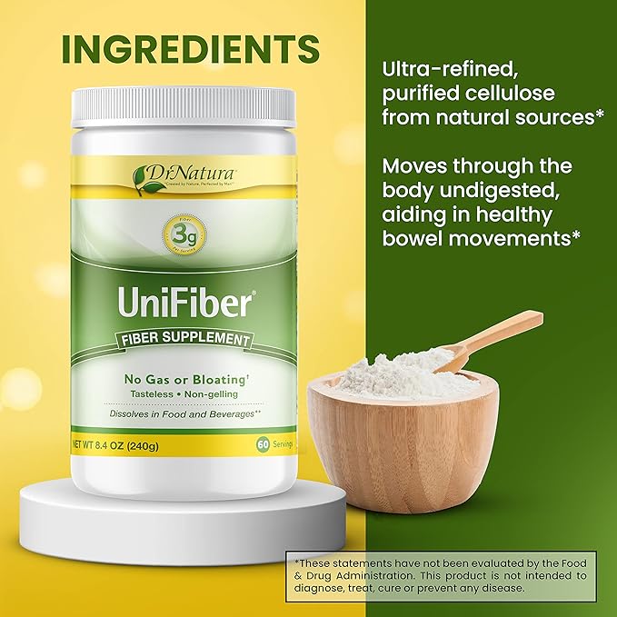 Dr. Natura® Unifiber, Natural Fiber Supplement, 8.4-Ounce