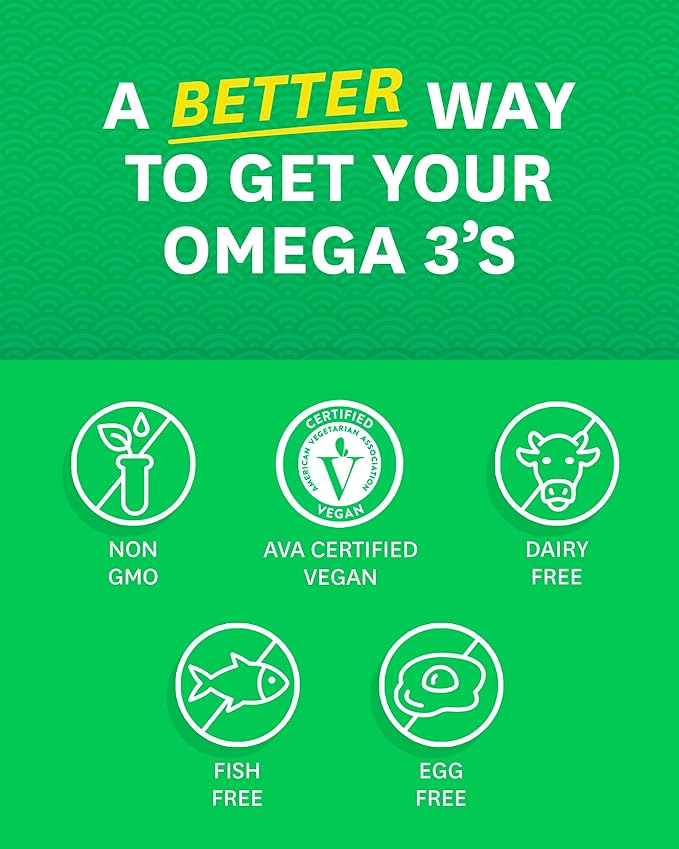 Zenwise Health Vegan Omega 3 Supplement (48 Count)