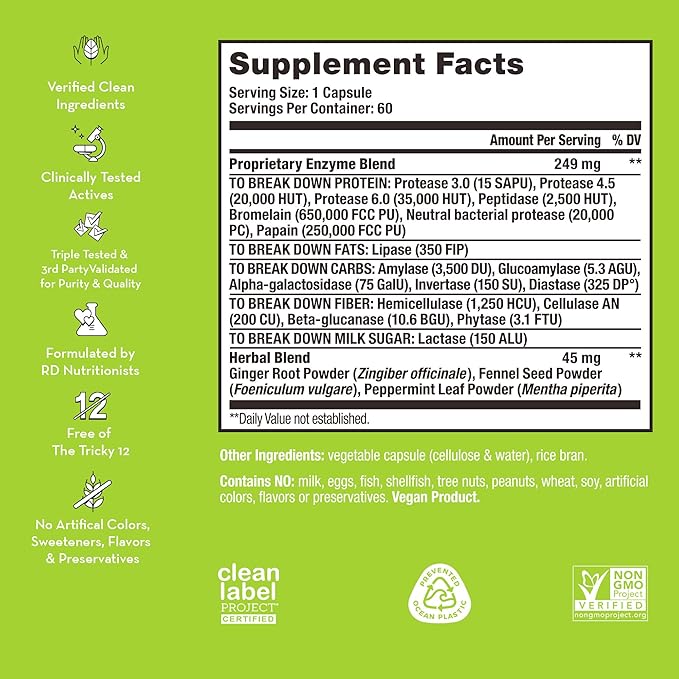 HUM Nutrition Flatter Me (60 Servings)