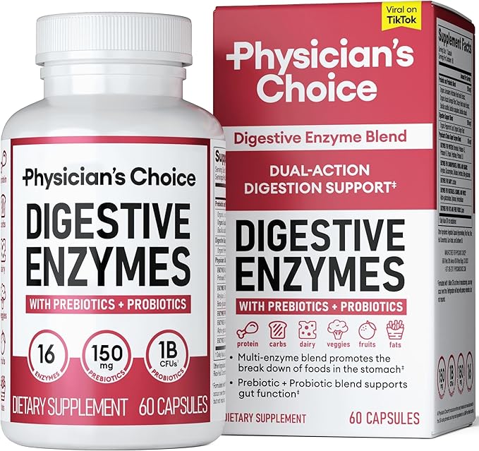 Physician's CHOICE Digestive Enzymes 60 CT