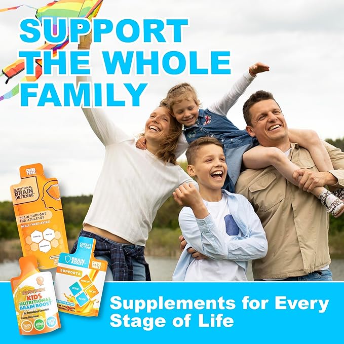 Cover Three Brain Assist Brain Supplement,