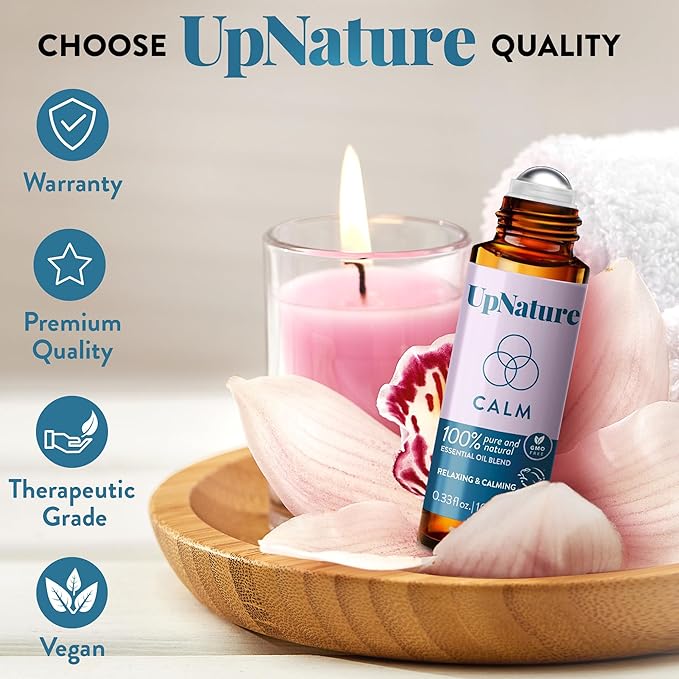 UpNature Calm Essential Oil Roll On 100% Natural