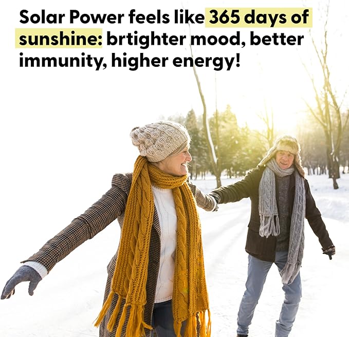 LIVELY VITAMIN CO. Solar Power Vitamin D3 2000 iu - Patented Vitamin K - MK7 - Immune Balance - Brain Function - Mood - Heart - Stress - 180 Count