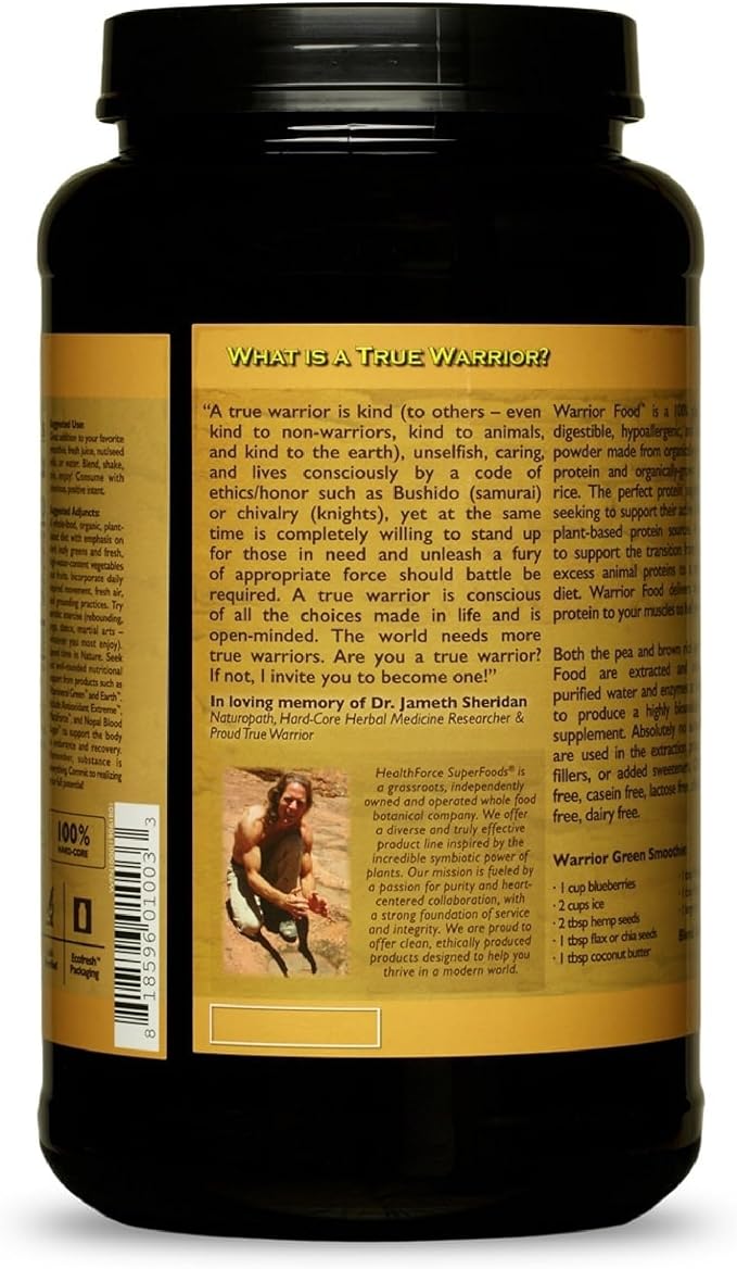 HEALTHFORCE SUPERFOODS Warrior Food Protien Powder 1000 Grams