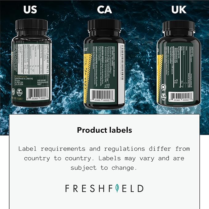 Freshfield Vegan Omega 3 DHA: Sustainably