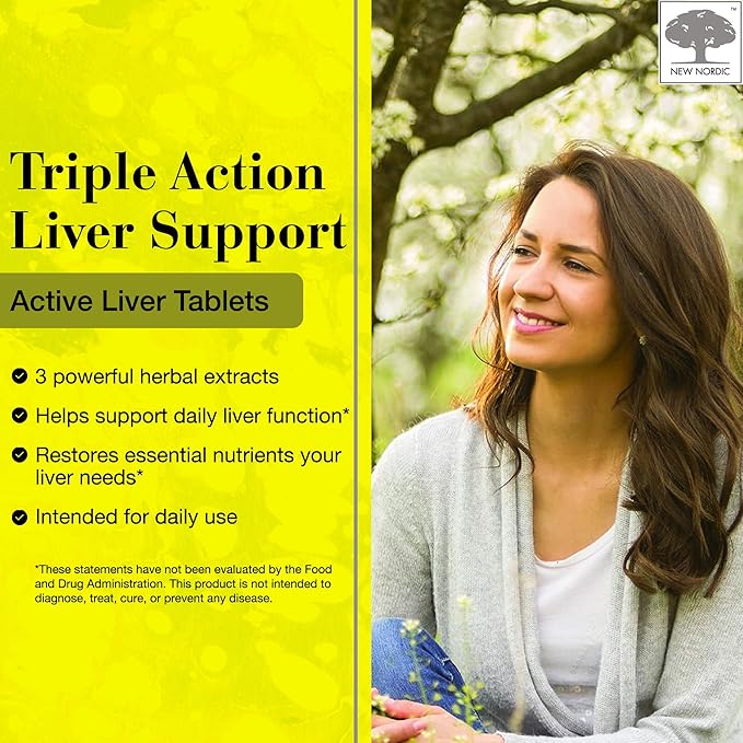 NEW NORDIC Active Liver 30 Count 3)