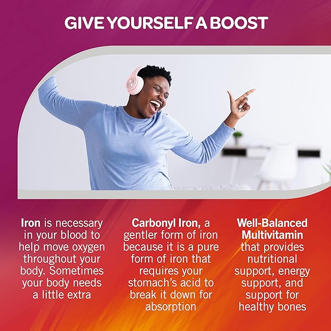 Geritol, Multivitamin Supplement, Contains B-Vitamins, Antioxidants, 26 Essential 40 Tablets