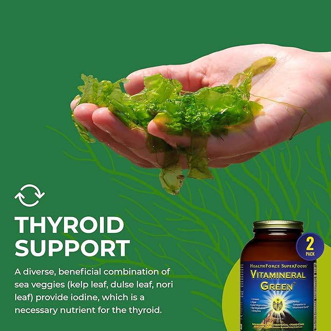 HEALTHFORCE SUPERFOODS Vitamineral Green 500 Grams 2)