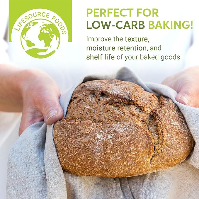 LifeSource Foods Oat Fiber 500 (1 LB) Keto, Zero-Carb, Gluten-Free, All-Natural Fiber for Low-Carb Baking and Bread, OU Kosher, Resealable Pouch