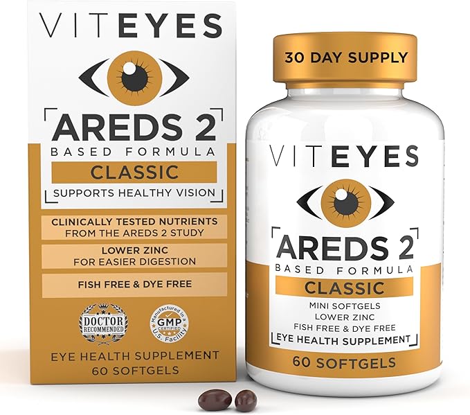 Viteyes AREDS 2 Classic Macular Health 60 Softgels