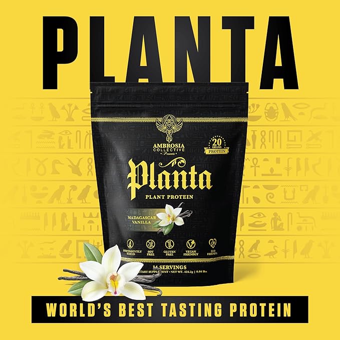 Ambrosia Planta - Premium Organic Plant-Based 14 Servings