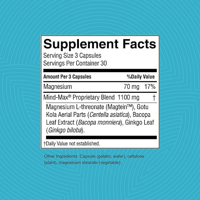 Nature's Sunshine Mind-Max 90 Capsules