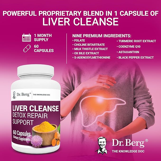 Dr. Berg Liver Cleanse Detox Capsules 60 Capsules