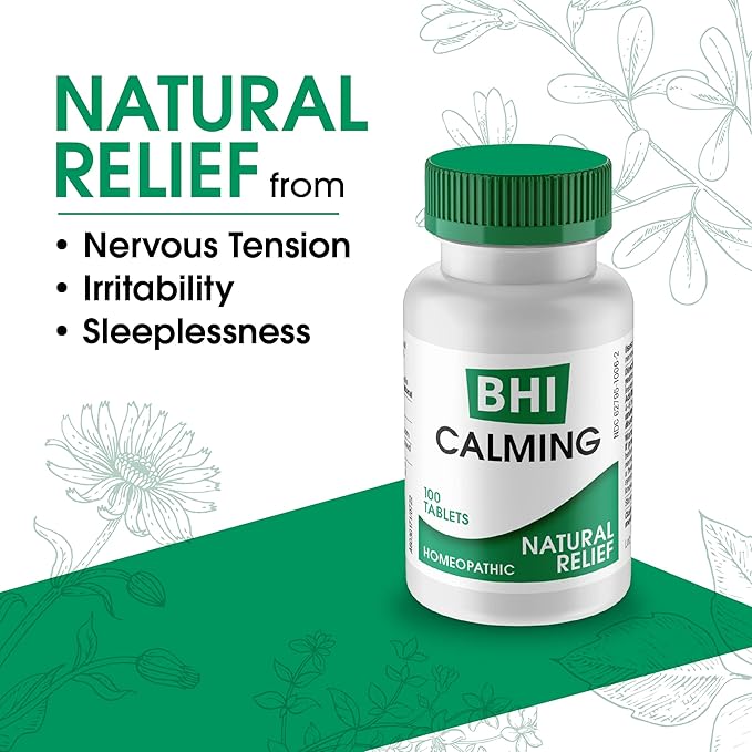 BHI Calming Stress Relief Blend 10 100 Tablets