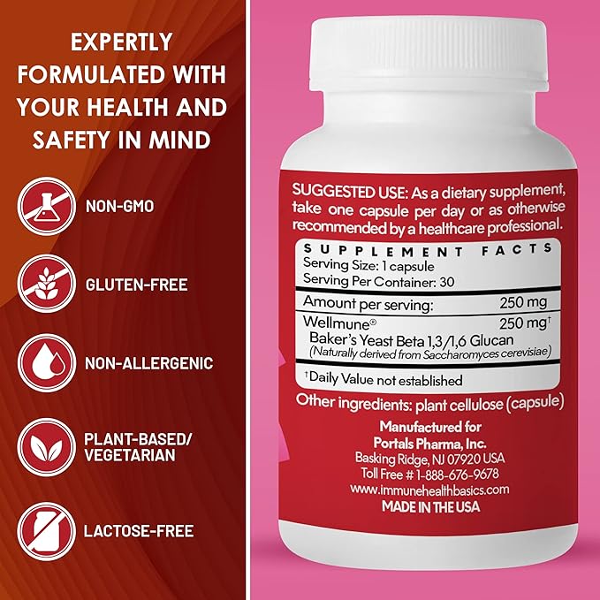 Ultra Strength Immunity 30 Capsules, 250 mg
