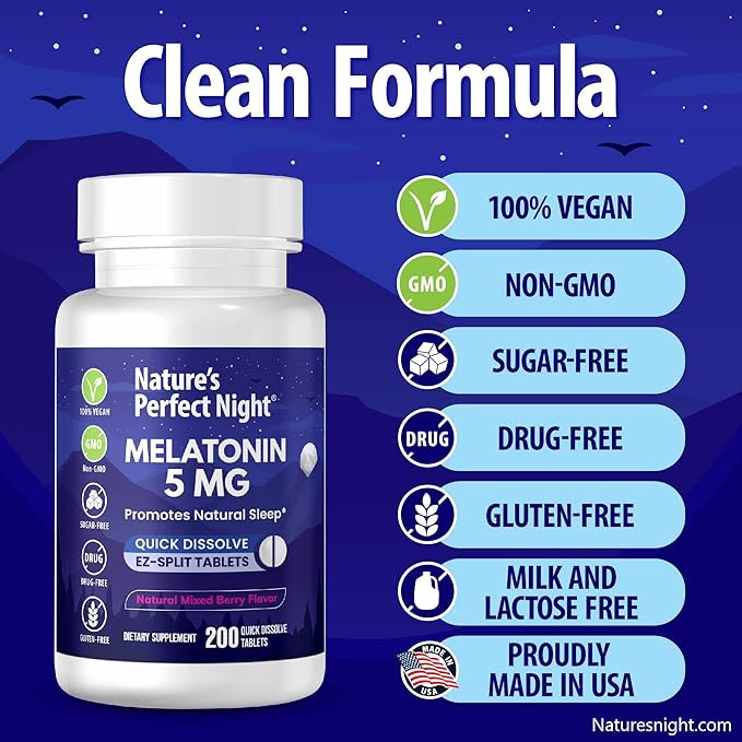 | Melatonin 5mg | 200 Quick