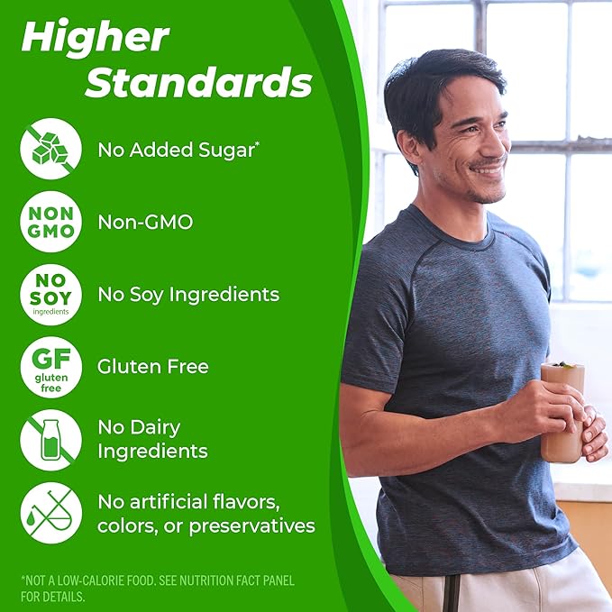 Orgain Organic Vegan Protein Powder, Vanilla Bean 21g Plant 4g Prebiotic 2.03 lb