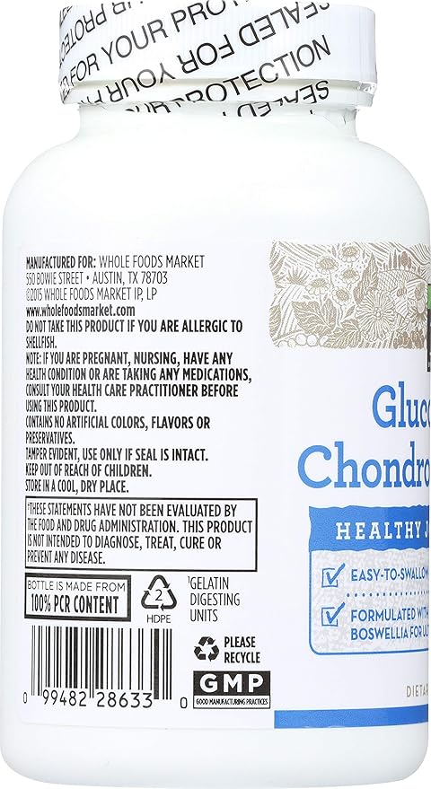 365 Everyday Value, Glucosamine Chondroitin & 120 ct