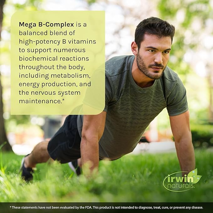 Irwin Naturals Mega Vitamin B Complex 60 Sgels