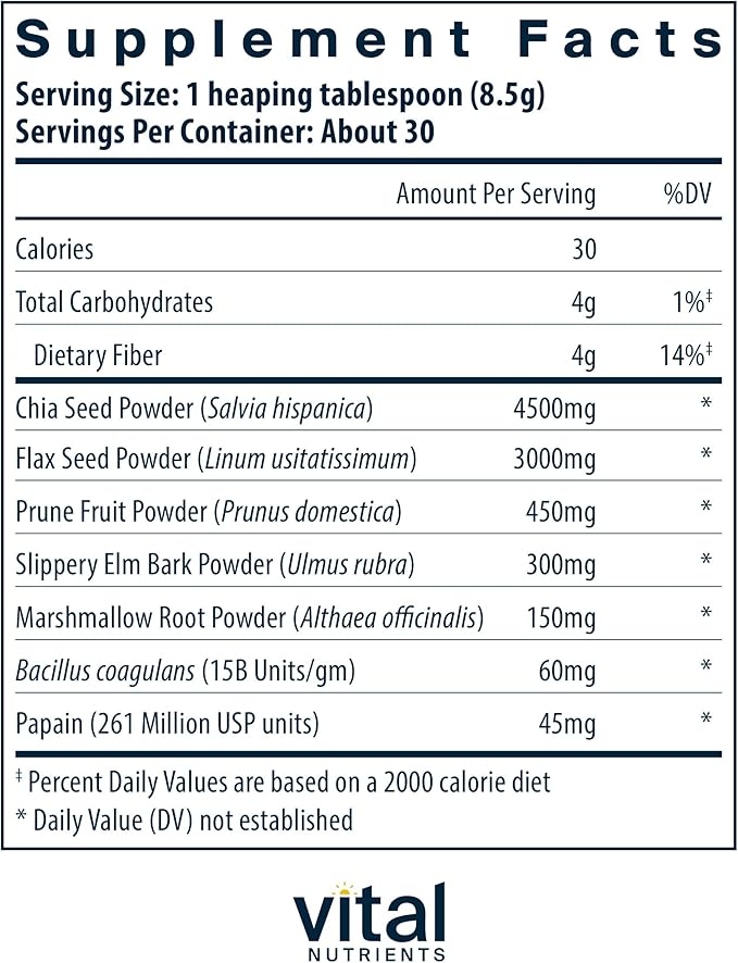 Vital Nutrients Digest Ease (Formerly Heartburn Tx) 50 Servings