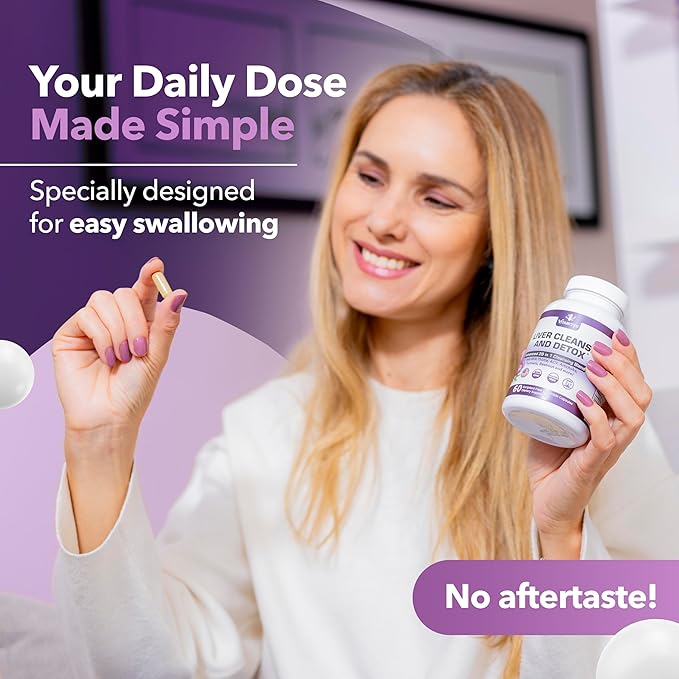 Liver Cleanse Detox & Repair Fatty 28-in-1 Advanced 60 Pills