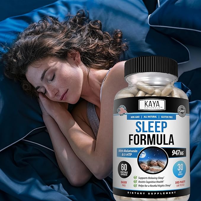 Kaya Naturals - Sleep Support Formula 60 Capsules (60 Count)