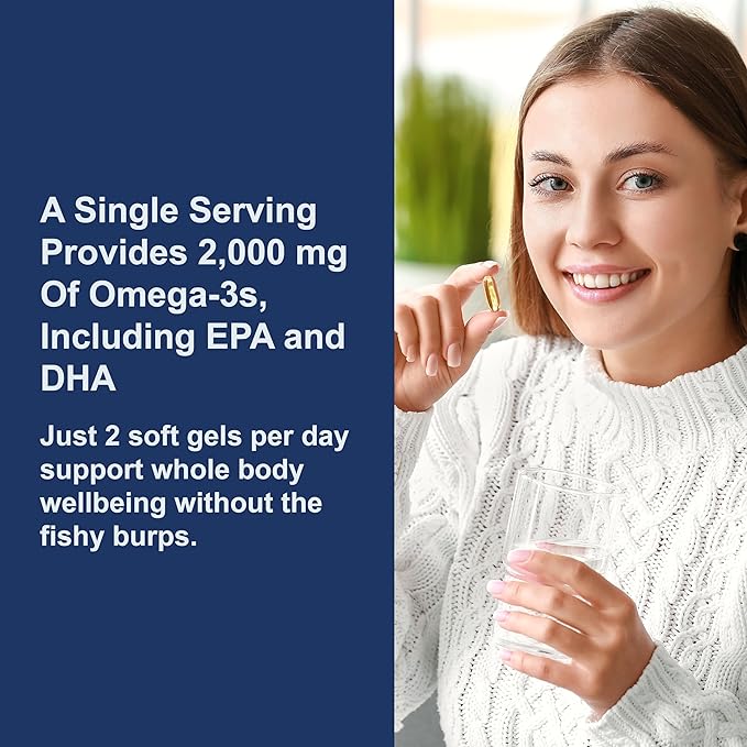 Carlson - Maximum Omega 2000, 2000 Omega-3 Fatty 90+30 Softgels
